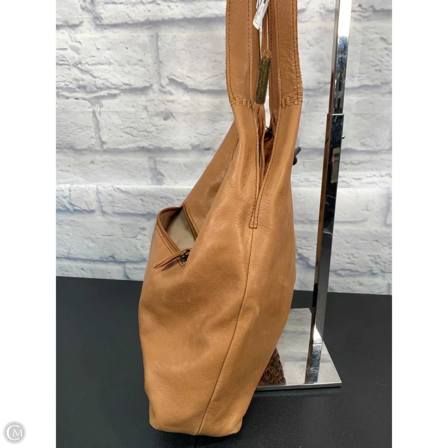 Handbag Leather By The Sak, Size: Medium