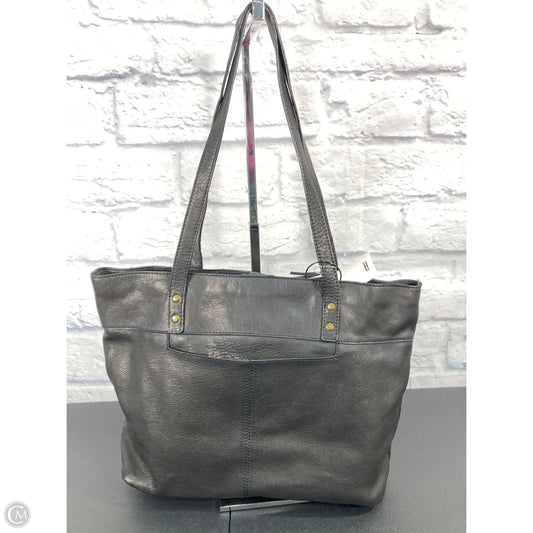 Handbag Leather By Born, Size: Large