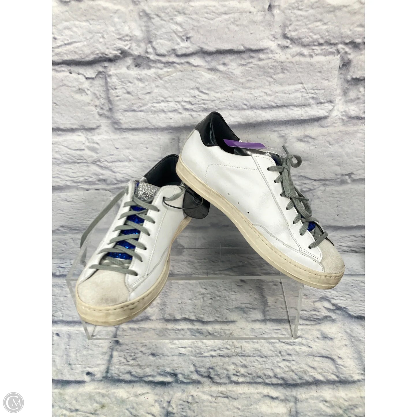 Shoes Sneakers By P448 In Grey, Size: 8.5