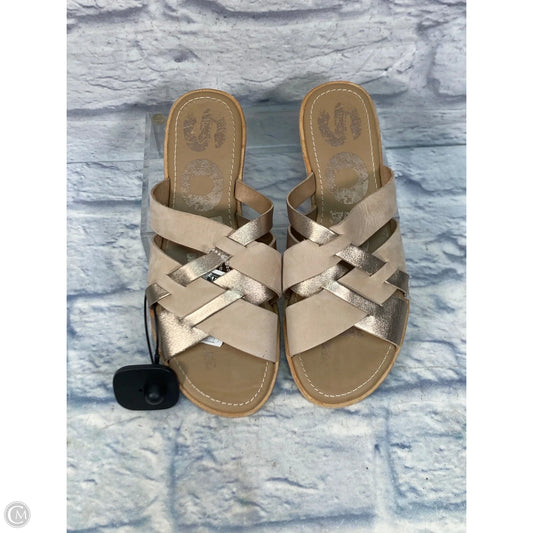 Sandals Flats By Sorel In Tan, Size: 8
