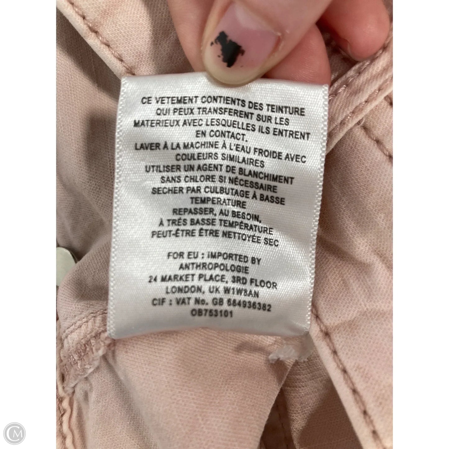 Pants Cargo & Utility By Anthropologie In Pink, Size: 2
