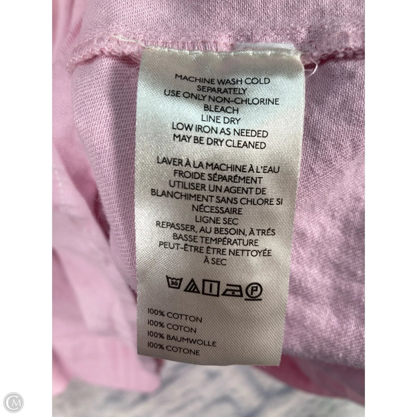 Dress Casual Short By Anthropologie In Pink, Size: Xl