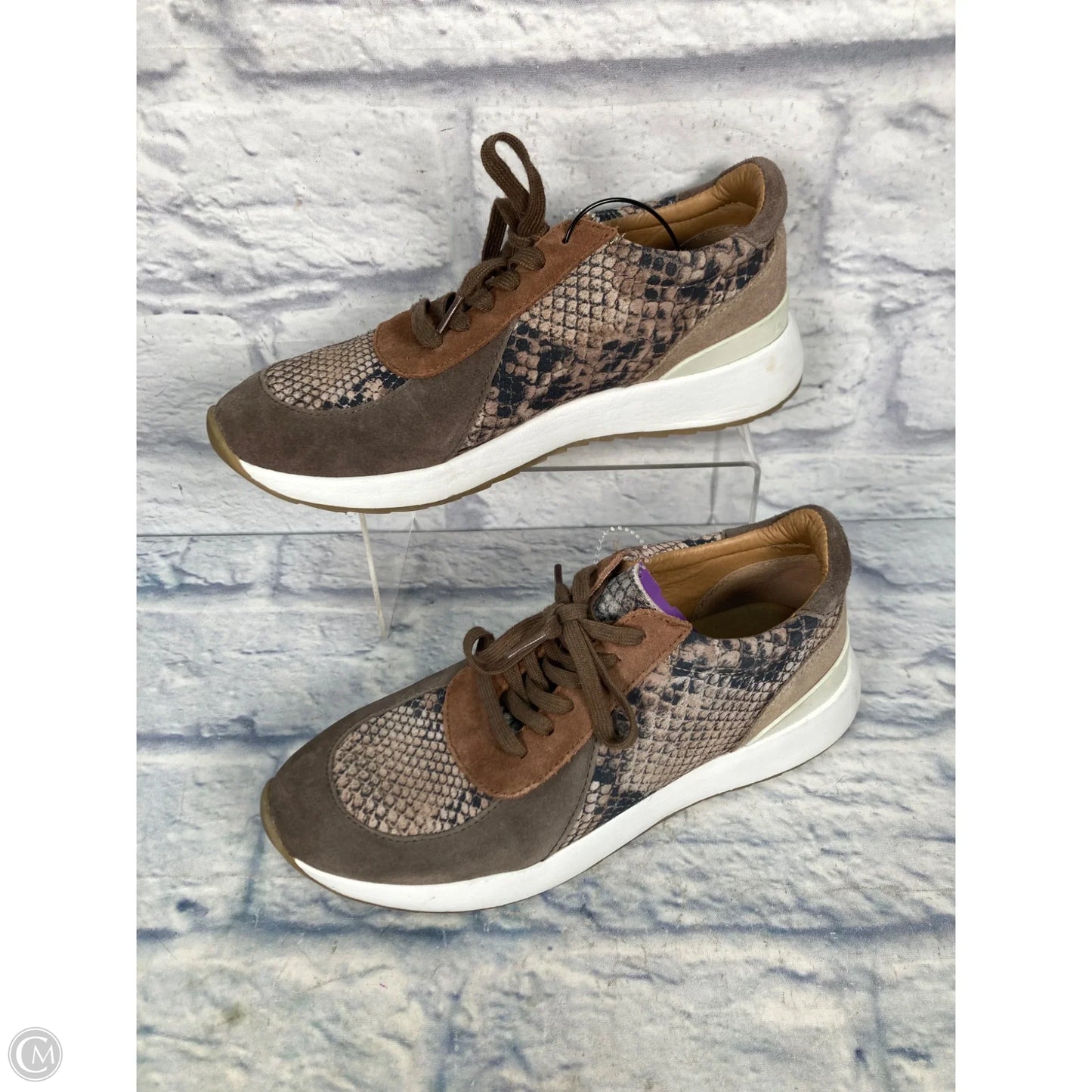 Shoes Sneakers By Lucky Brand In Brown, Size: 8
