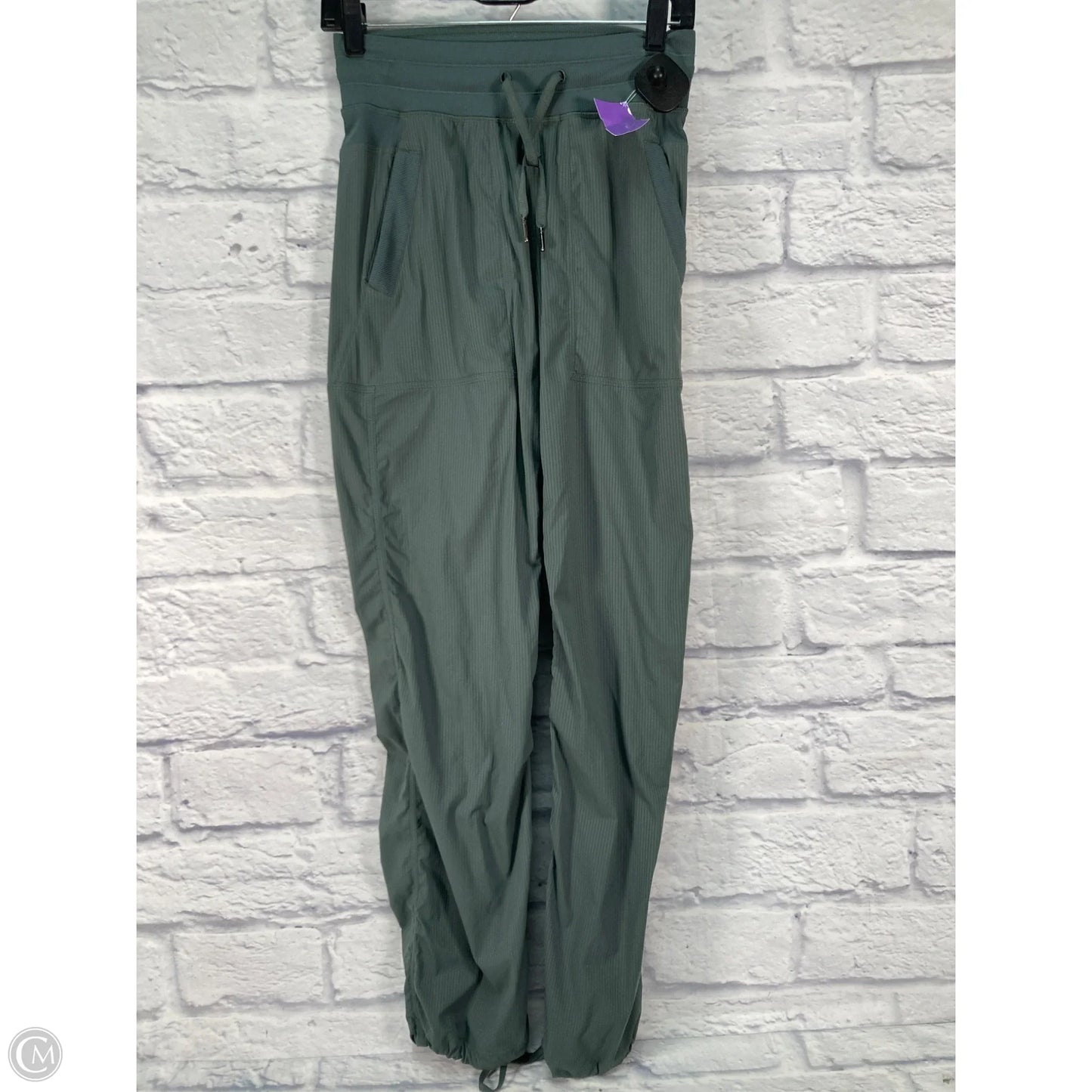 Athletic Pants By Lululemon In Green, Size: 2