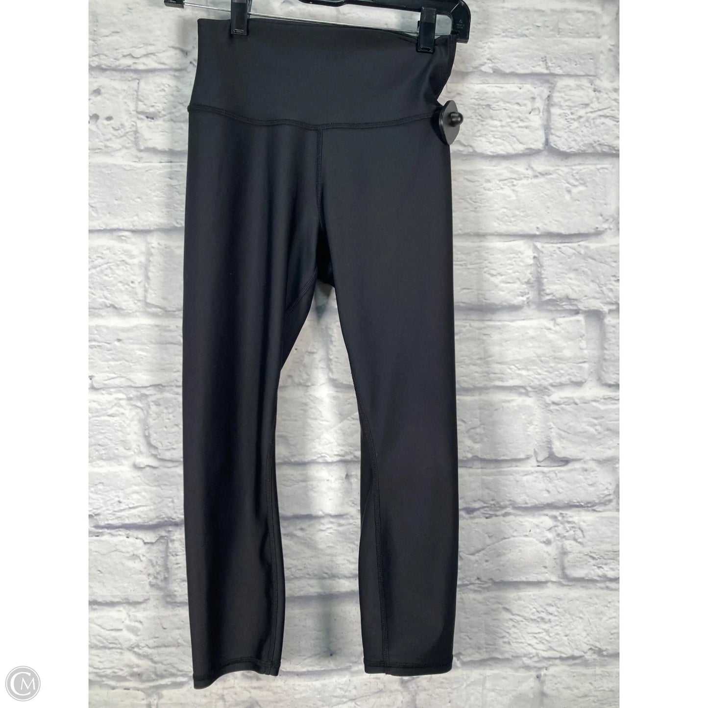 Athletic Leggings Capris By Alo In Black, Size: M