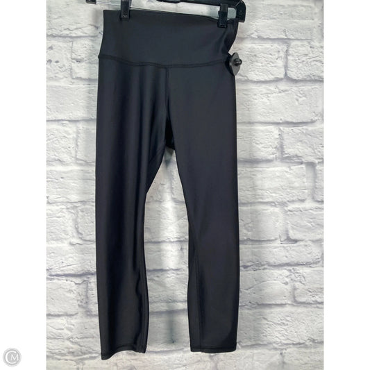 Athletic Leggings Capris By Alo In Black, Size: M