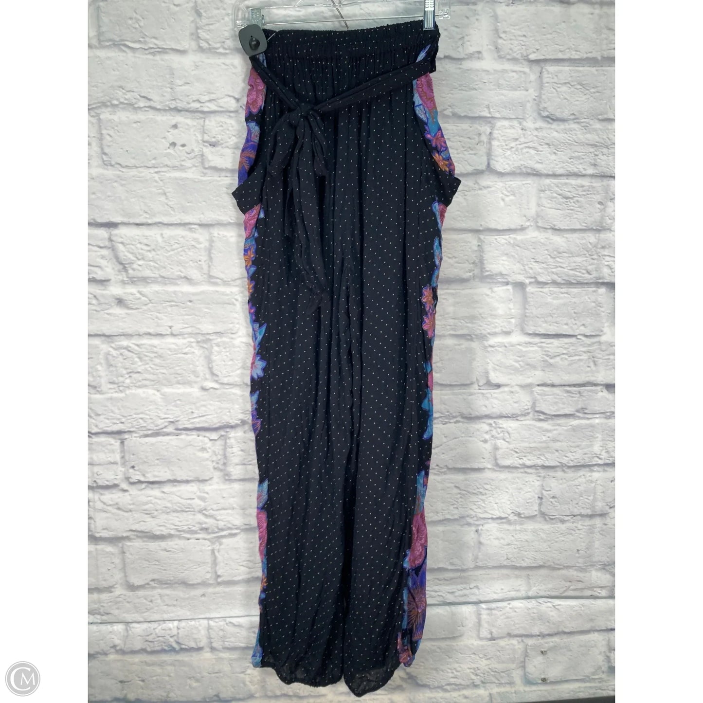 Pants Set 2pc By Free People In Black & Purple, Size: Xl