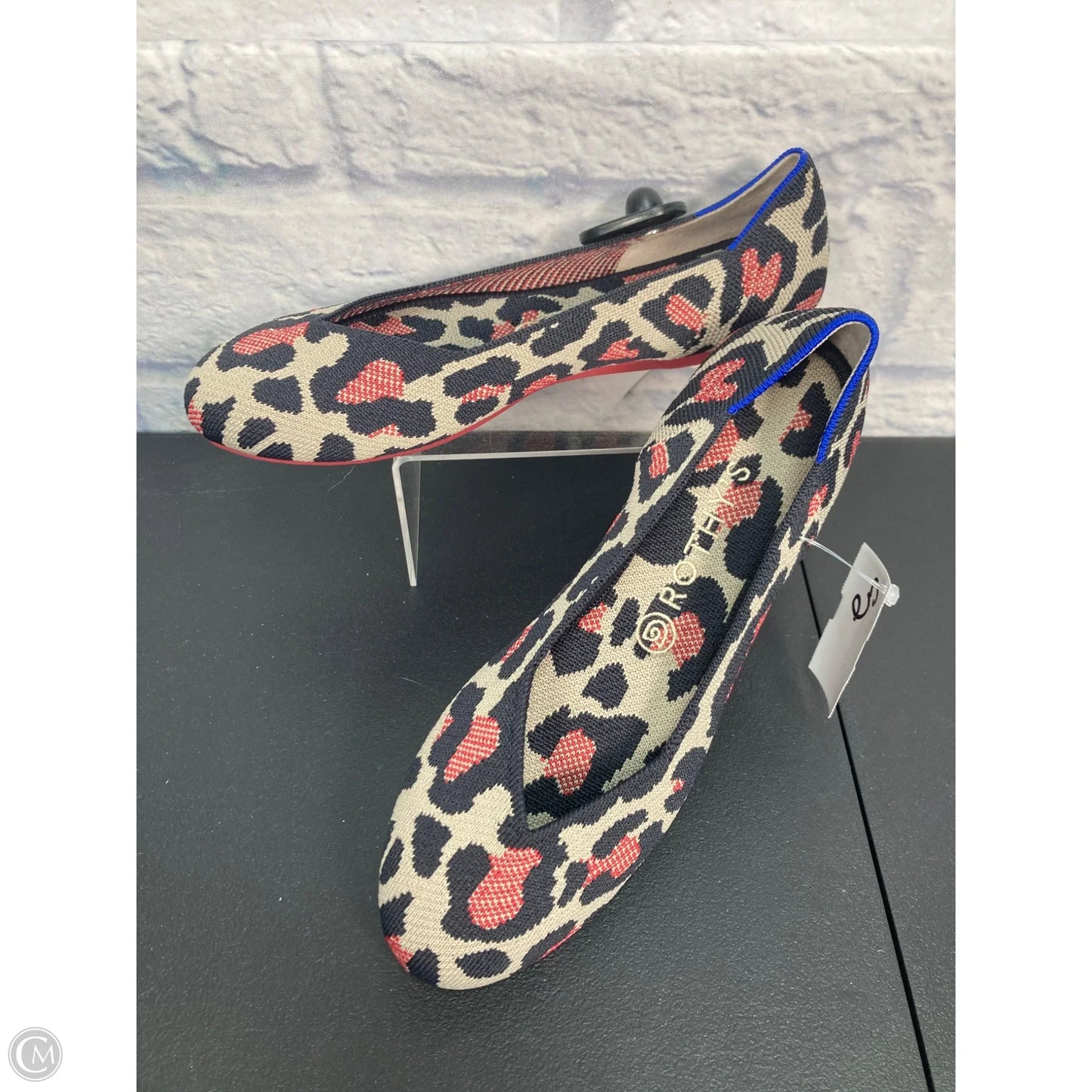 Shoes Flats By Rothys In Animal Print, Size: 9.5