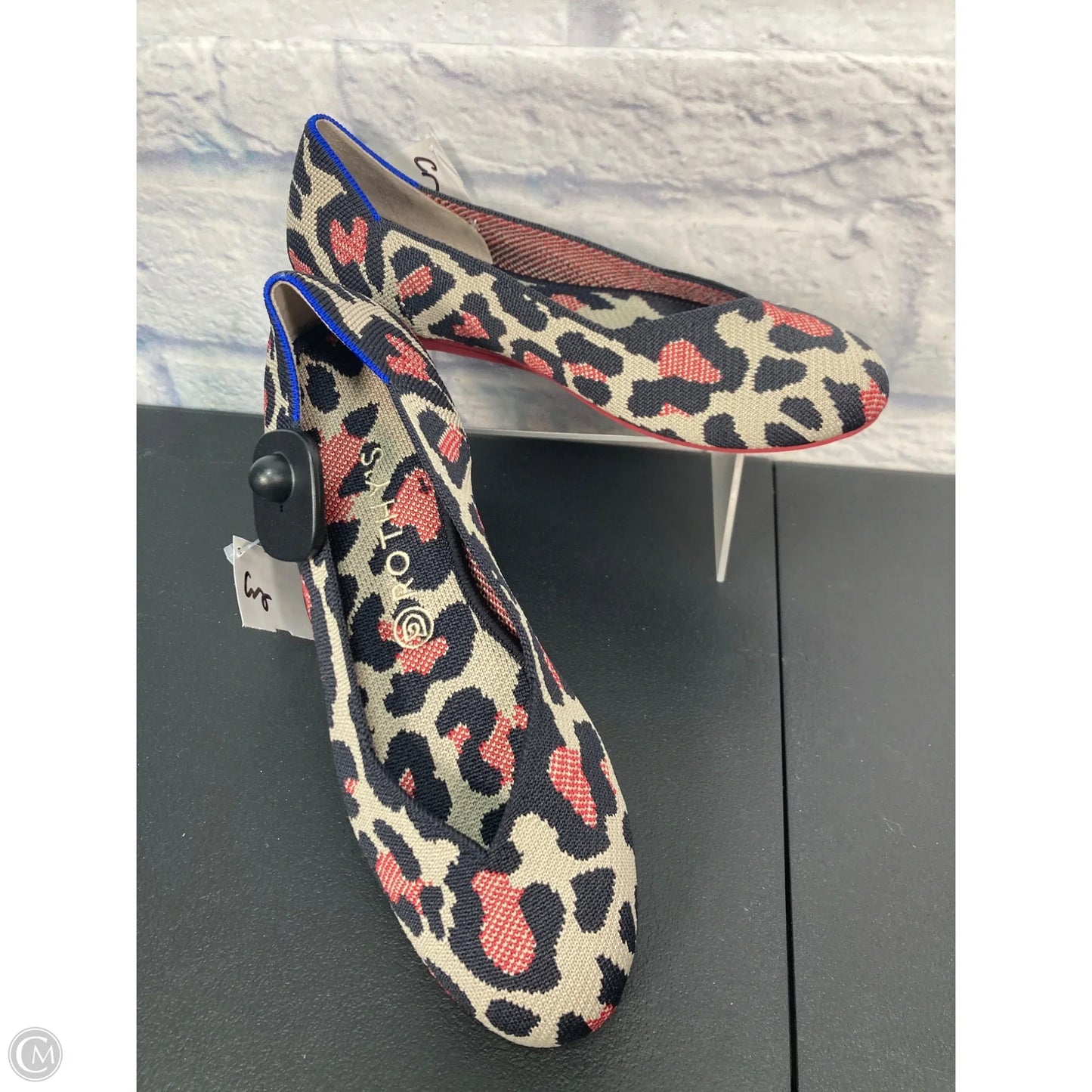Shoes Flats By Rothys In Animal Print, Size: 9.5