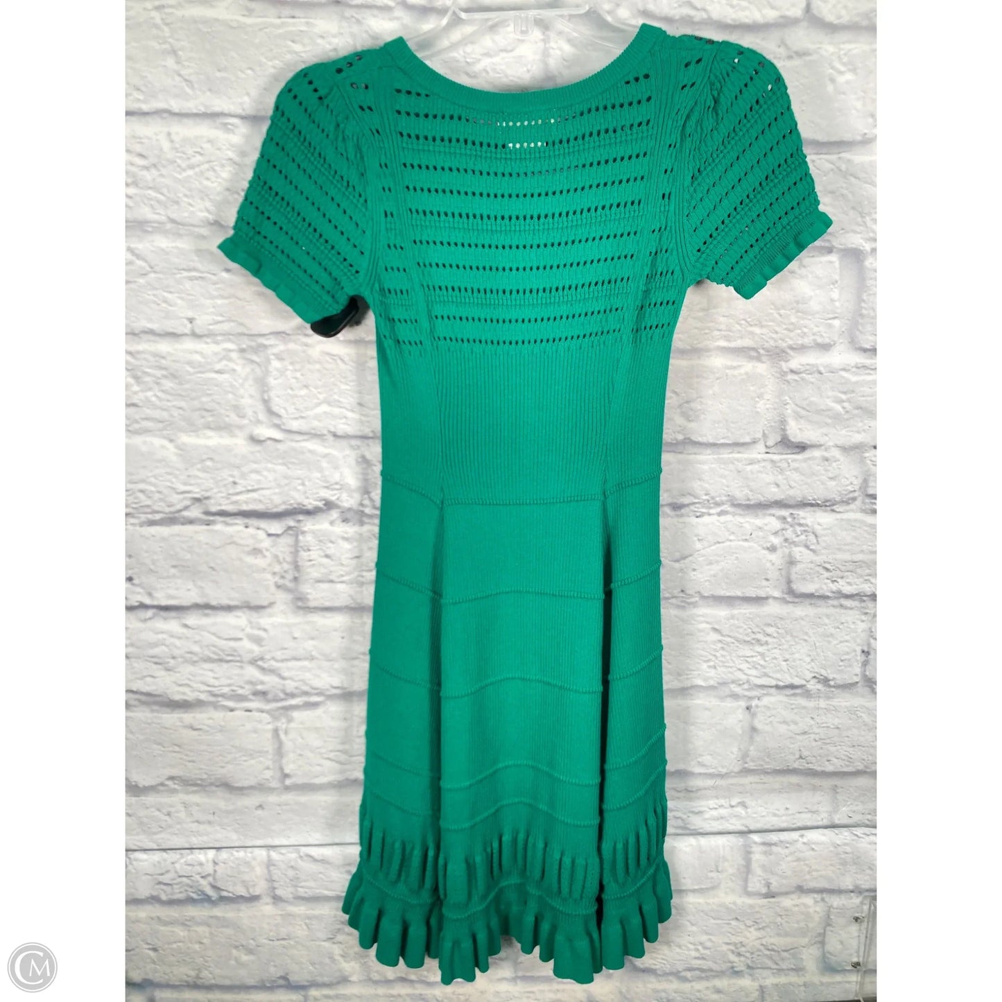 Dress Casual Short By Maeve In Green, Size: Xxsp