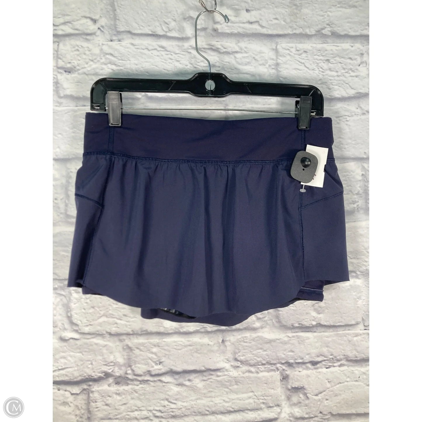 Athletic Skort By Lululemon In Blue, Size: 6