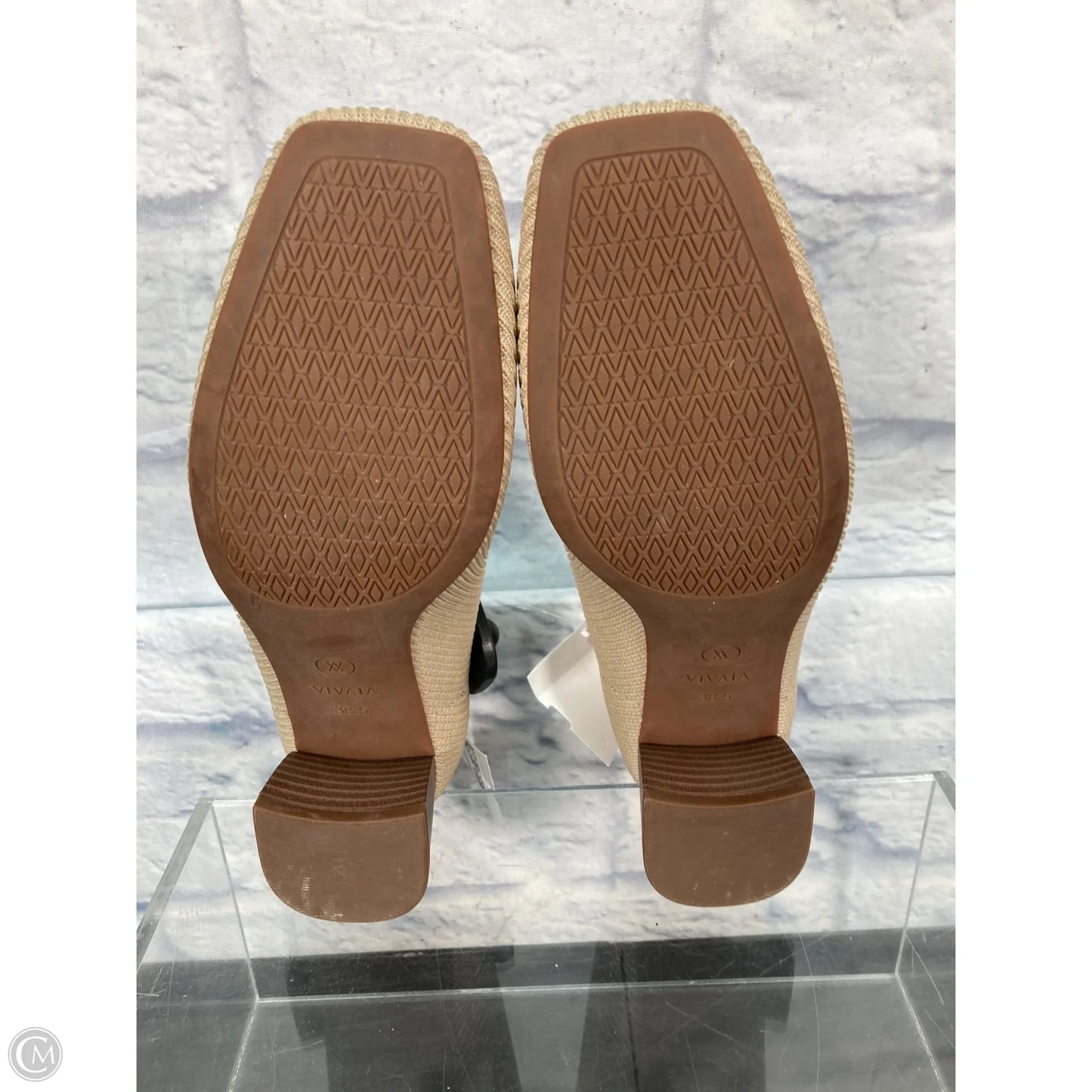 Shoes Heels Block By Vivaia In Tan, Size: 8