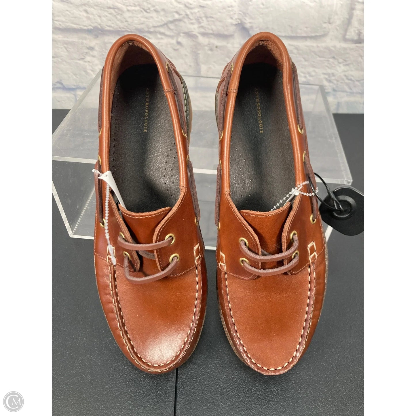 Shoes Flats By Anthropologie In Brown, Size: 10.5
