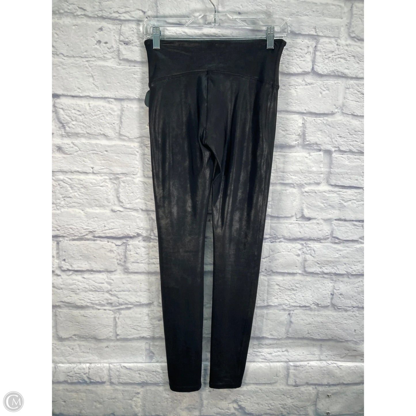 Athletic Leggings By Spanx In Grey, Size: M