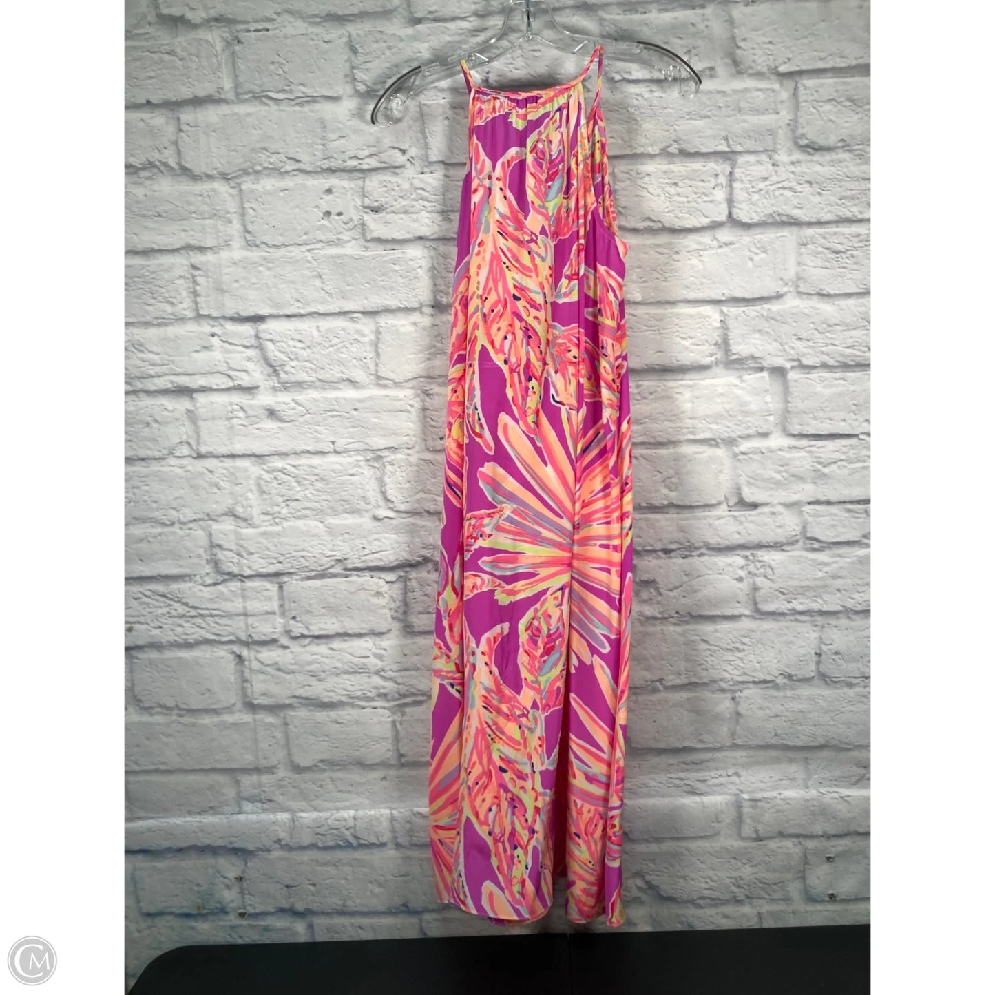 Dress Designer By Lilly Pulitzer In Orange & Pink, Size: Xs