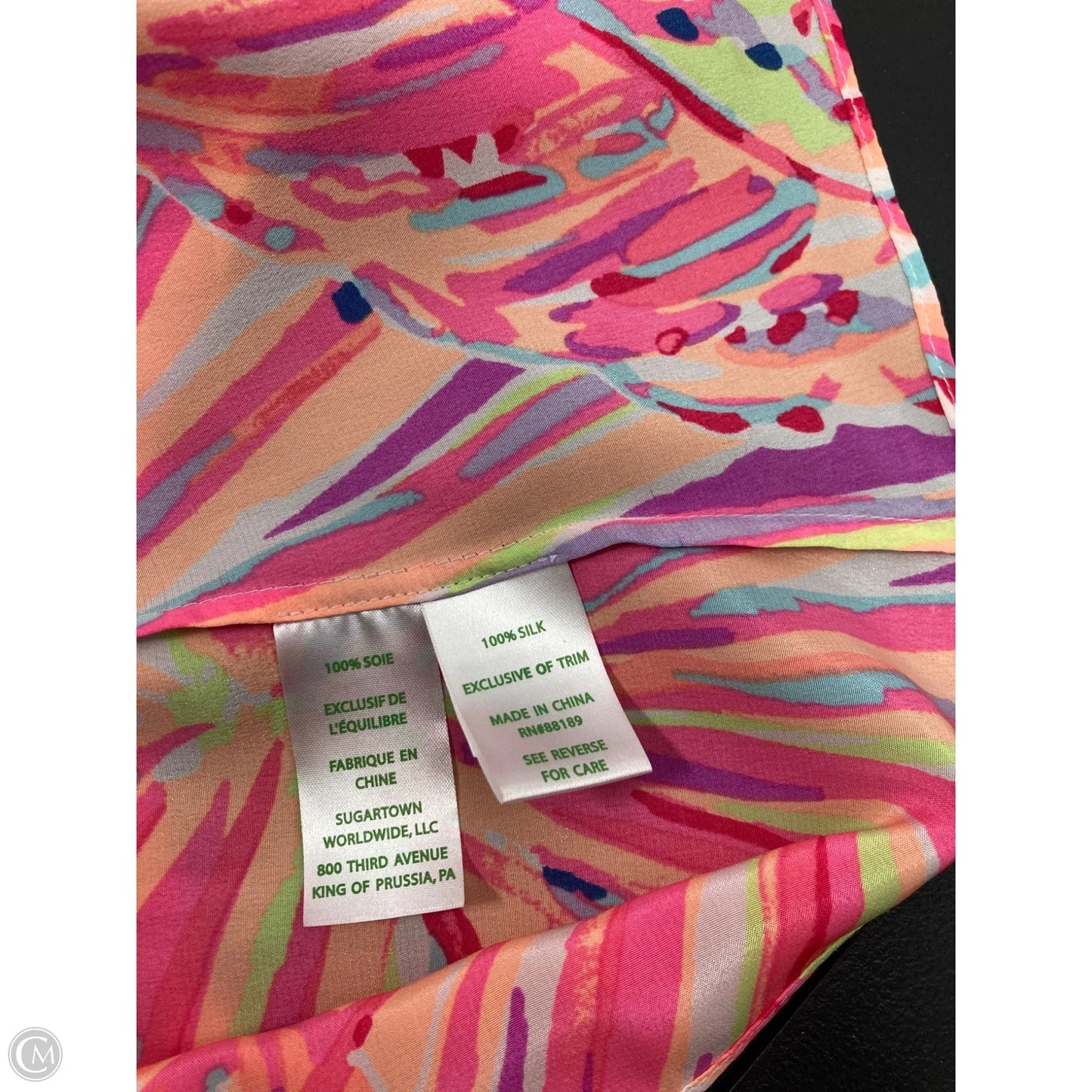 Dress Designer By Lilly Pulitzer In Orange & Pink, Size: Xs