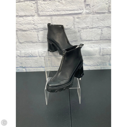Boots Ankle Heels By Sorel In Black, Size: 8