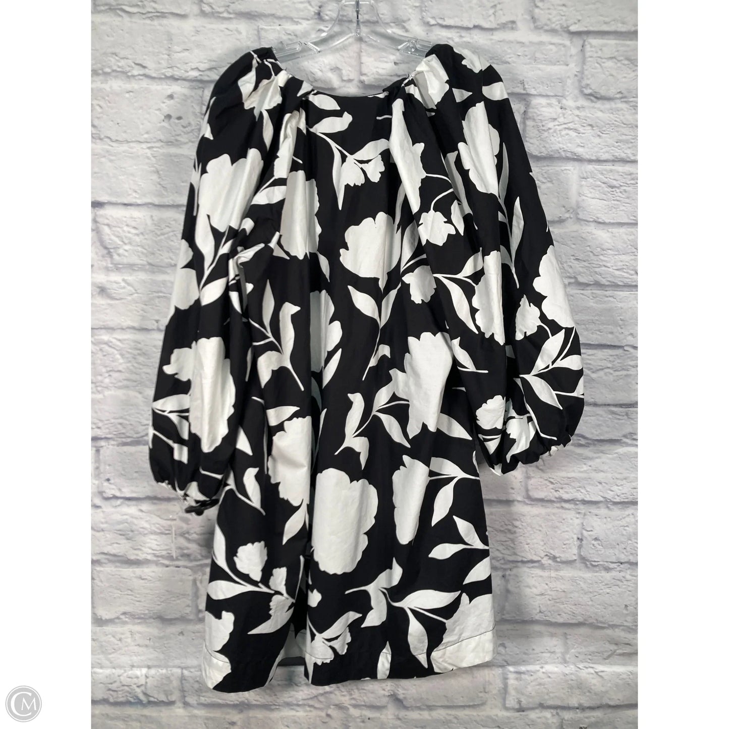 Dress Designer By Kate Spade In Black & White, Size: Xl
