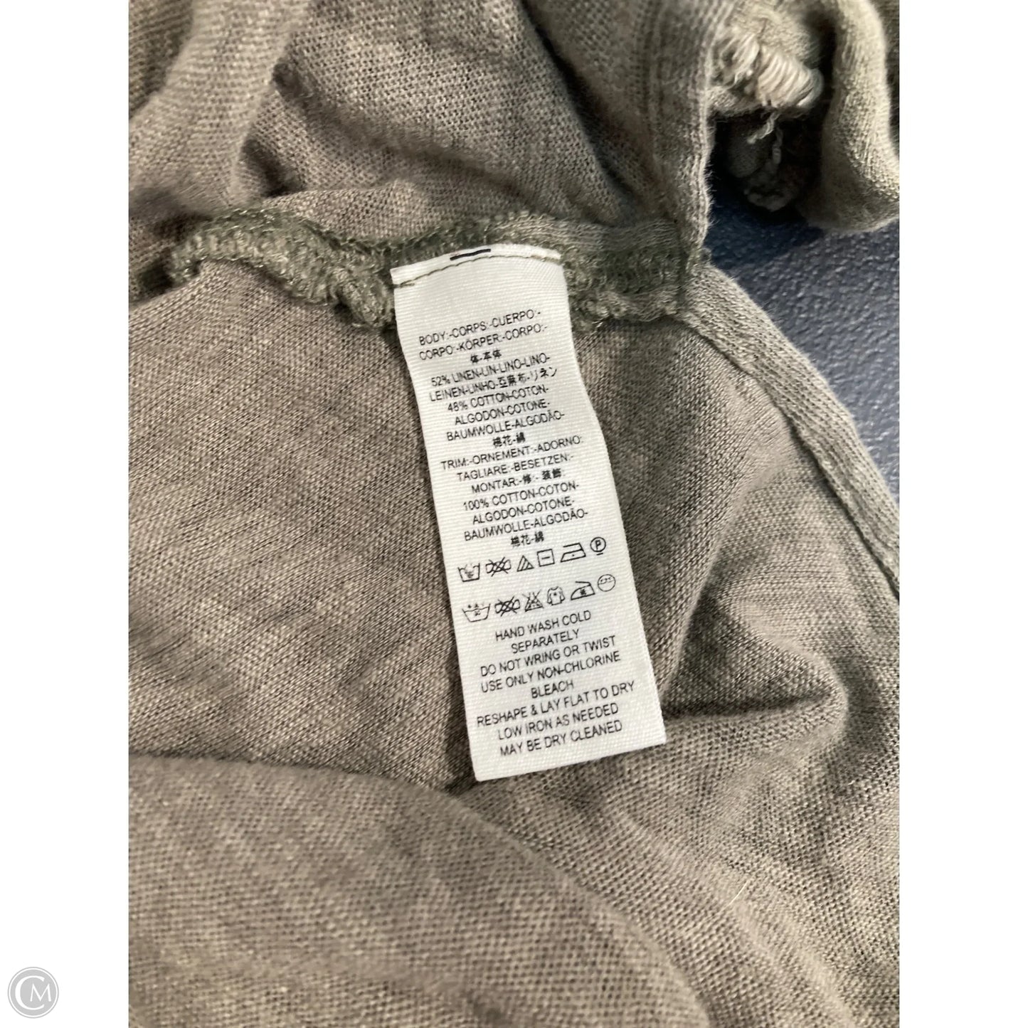 Top Short Sleeve By Free People In Green, Size: S