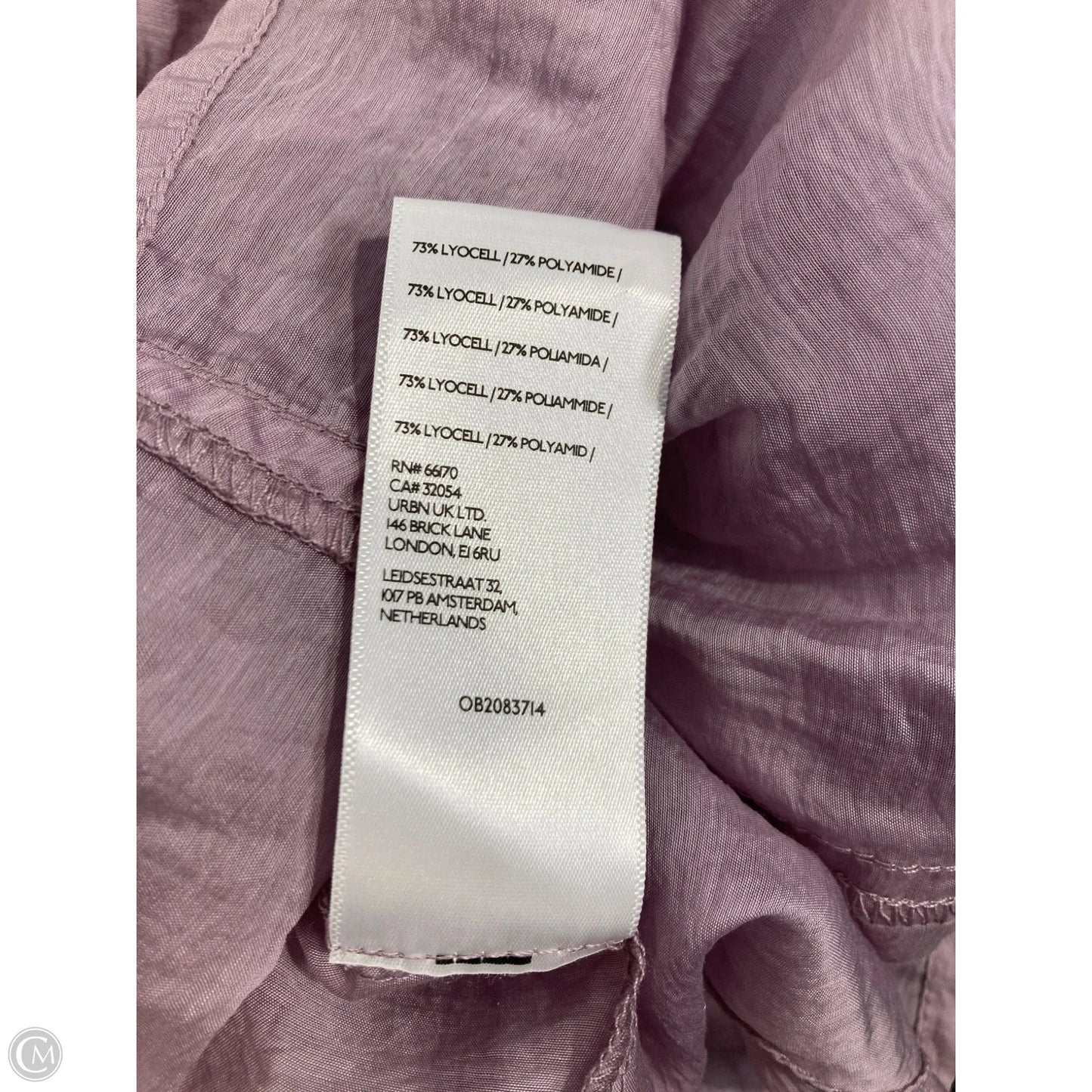 Top Short Sleeve By Pilcro In Purple, Size: M