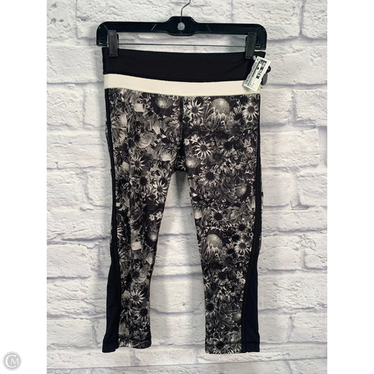 Athletic Leggings Capris By Lululemon In Grey, Size: 4