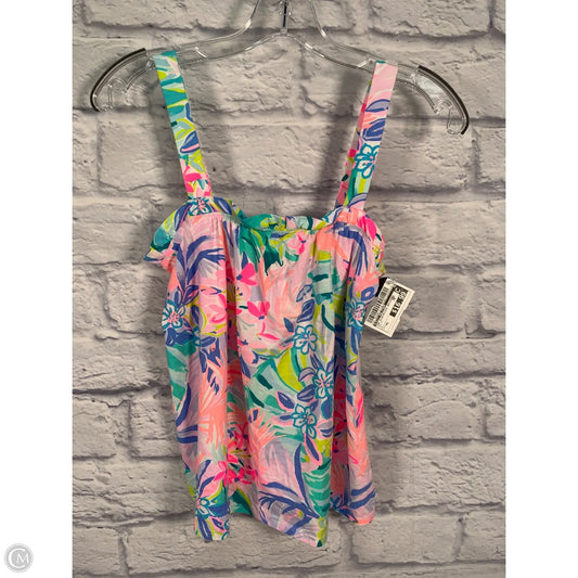 Top Sleeveless Designer By Lilly Pulitzer In Multi-colored, Size: Xs