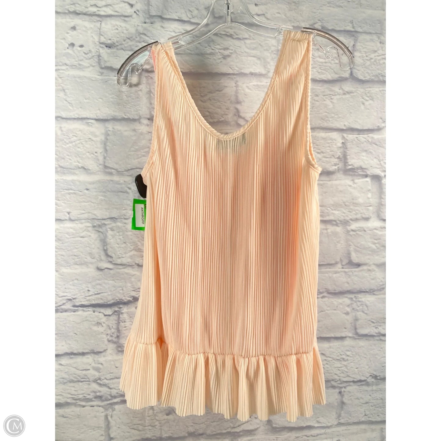 Top Sleeveless By Michael Stars In Pink, Size: M