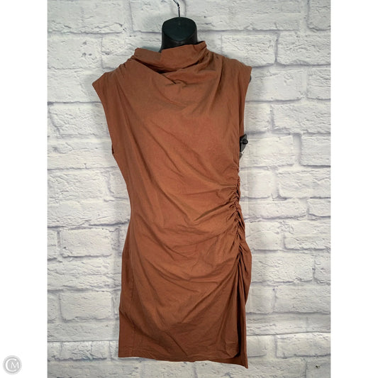 Dress Casual Short By Anthropologie In Brown, Size: S