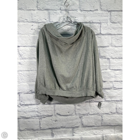 Sweatshirt Crewneck By Pilcro In Grey, Size: L