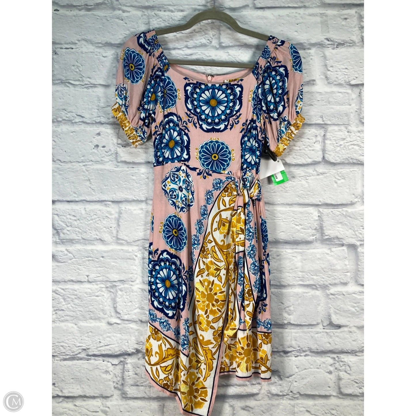 Dress Casual Short By Maeve In Blue & Pink, Size: Xsp