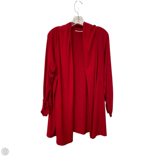 Shawl By Susan Graver In Red, Size: 2x