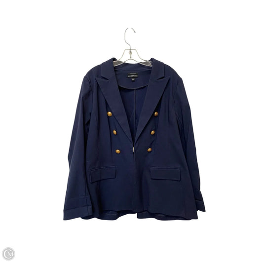 Blazer By Lane Bryant In Navy, Size: 20