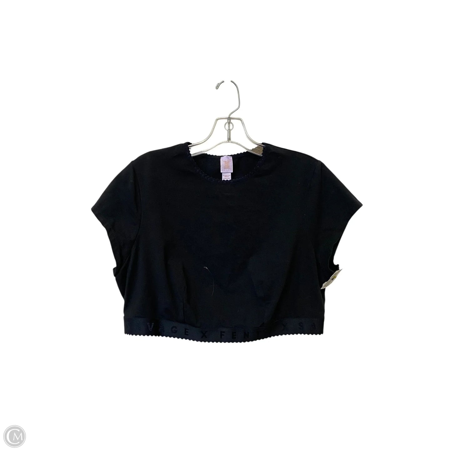 Athletic Top Short Sleeve By Savage X Fenty In Black, Size: 2x