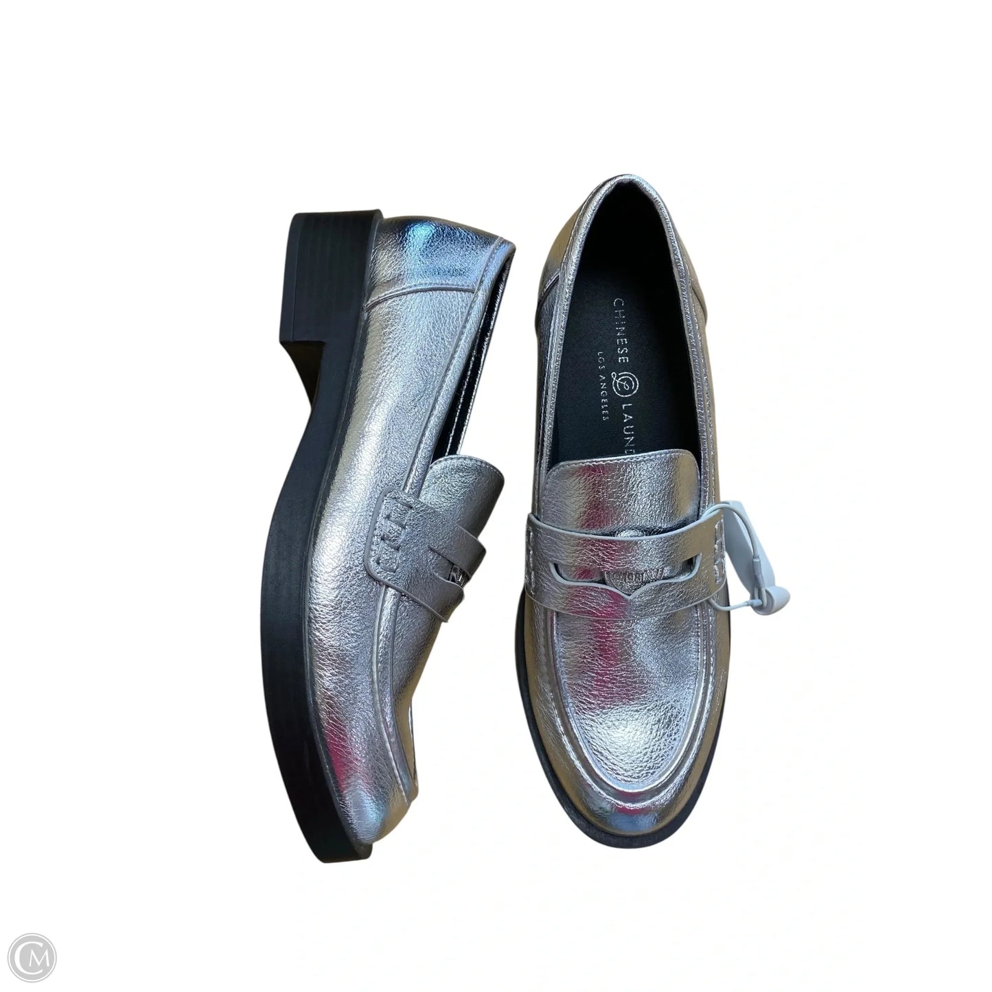 Shoes Flats By Chinese Laundry In Silver, Size: 8