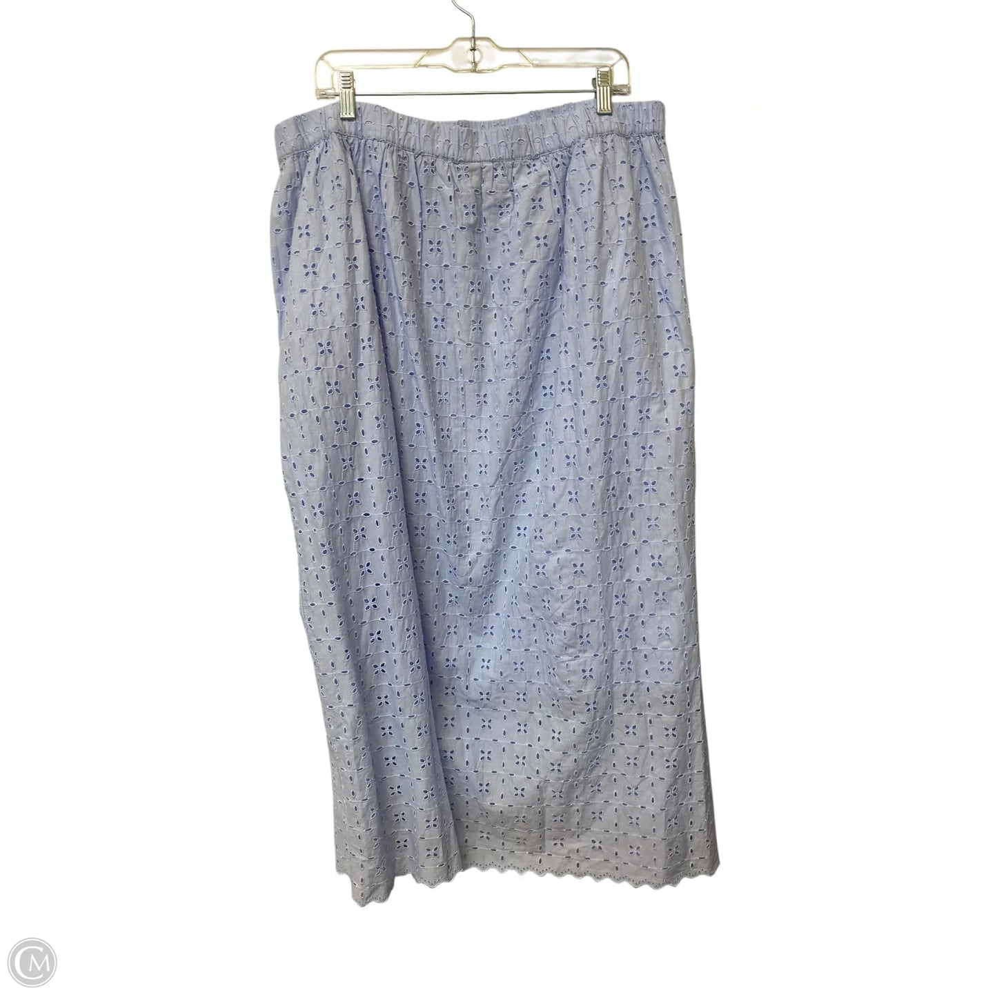 Skirt Maxi By Universal Thread In Blue, Size: 2x