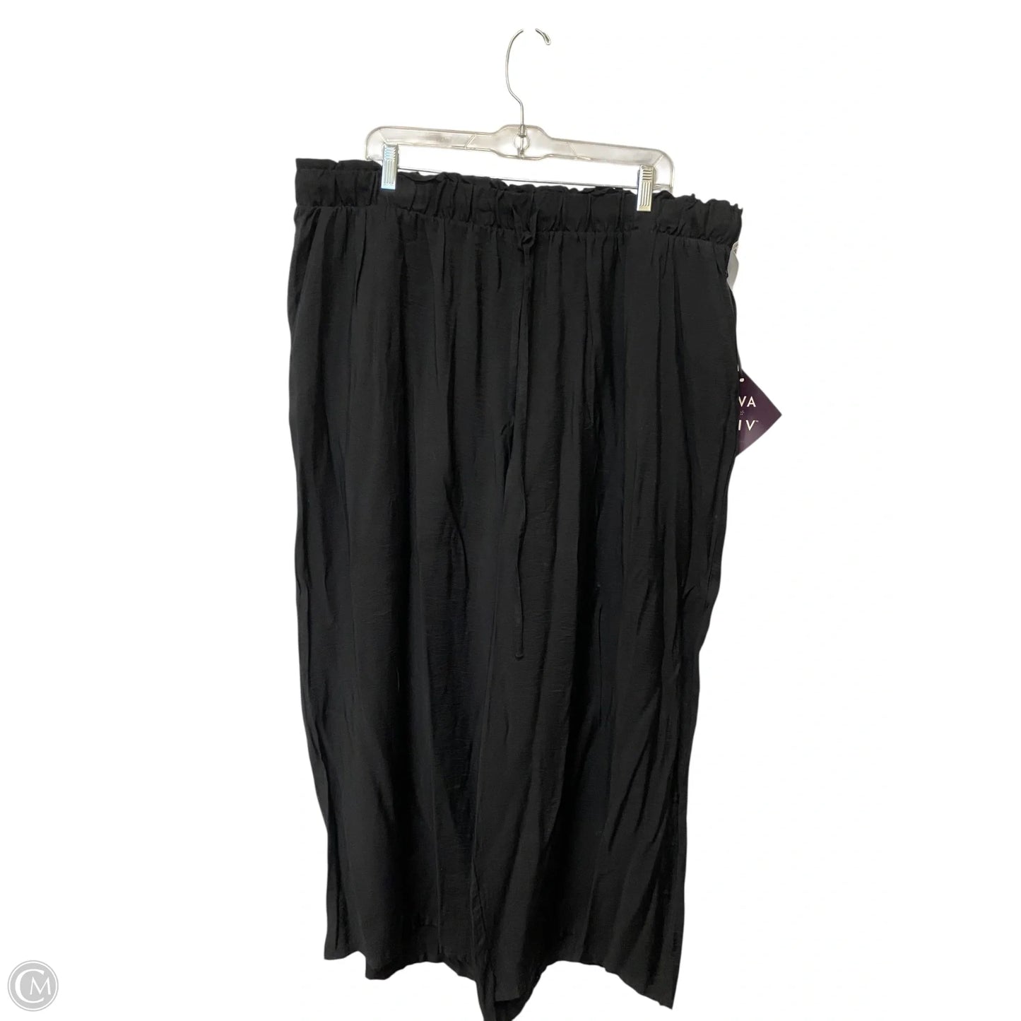 Skirt Maxi By Ava & Viv In Black, Size: 2x