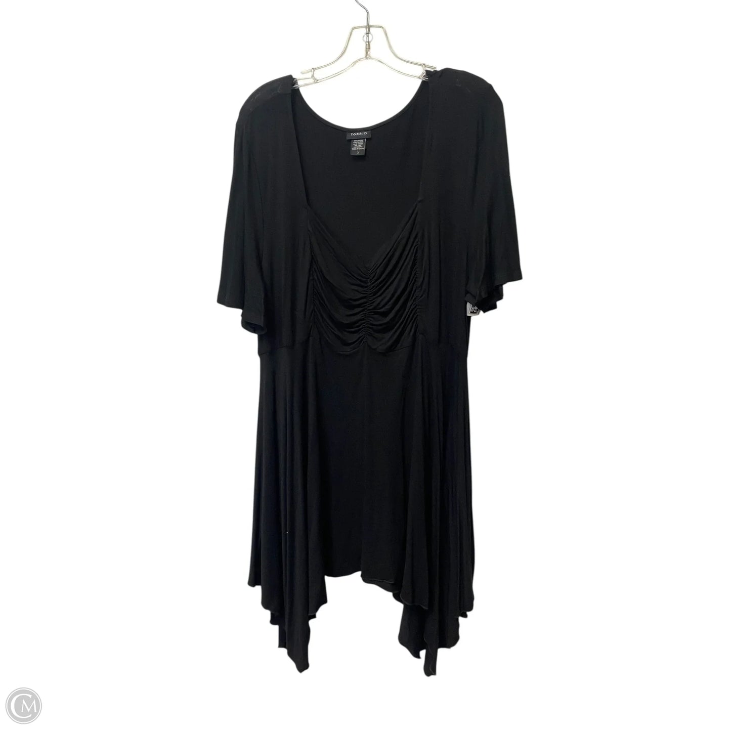 Dress Casual Short By Torrid In Black, Size: 2