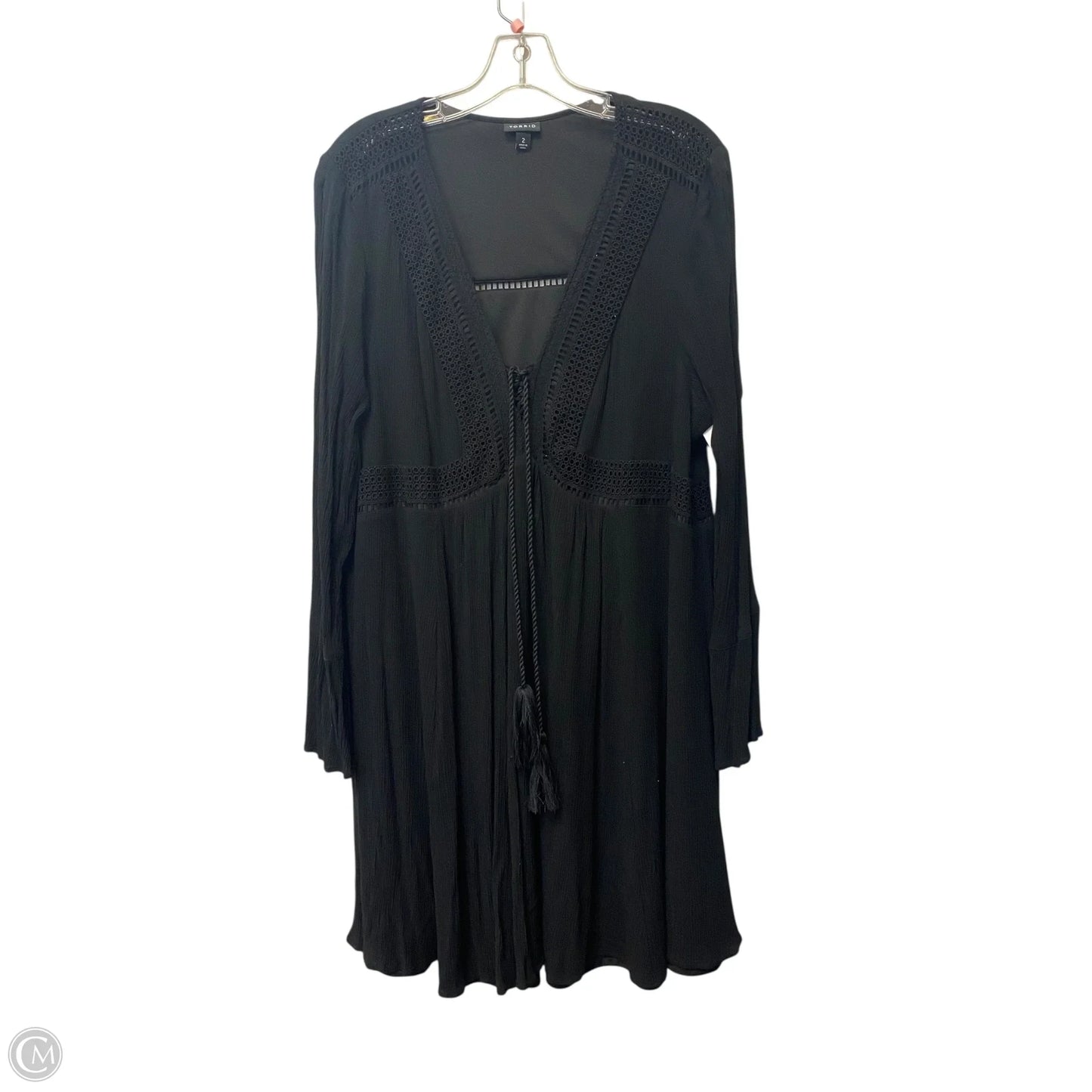 Dress Casual Short By Torrid In Black, Size: 2
