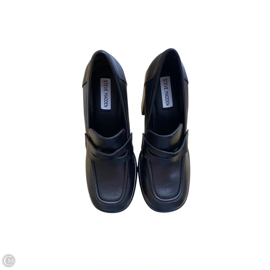 Shoes Heels Block By Steve Madden In Black, Size: 9.5