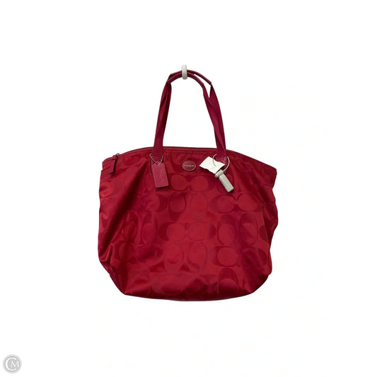 Handbag Designer By Coach, Size: Medium