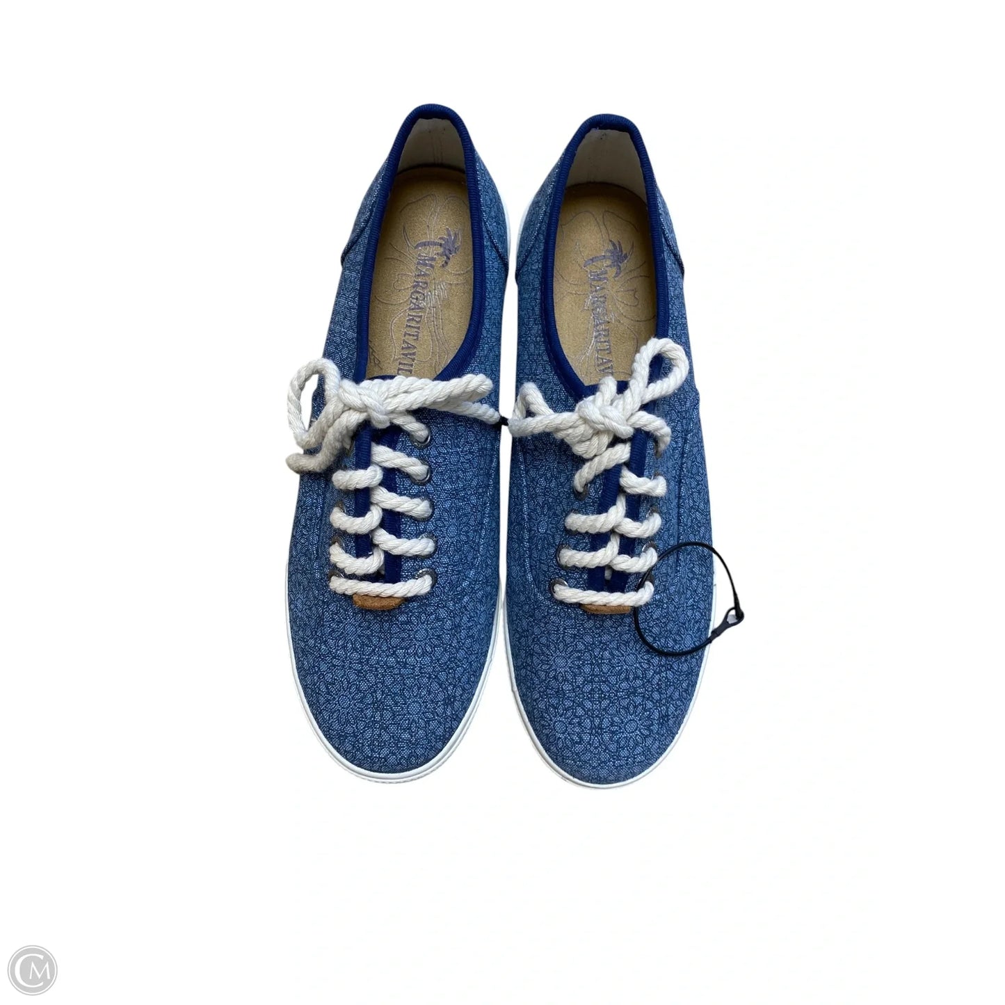 Shoes Flats By Clothes Mentor In Blue, Size: 10