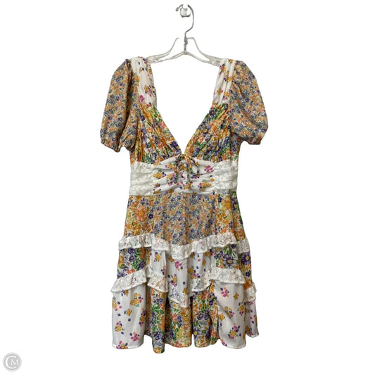 Dress Casual Short By Altard State In Floral Print, Size: S