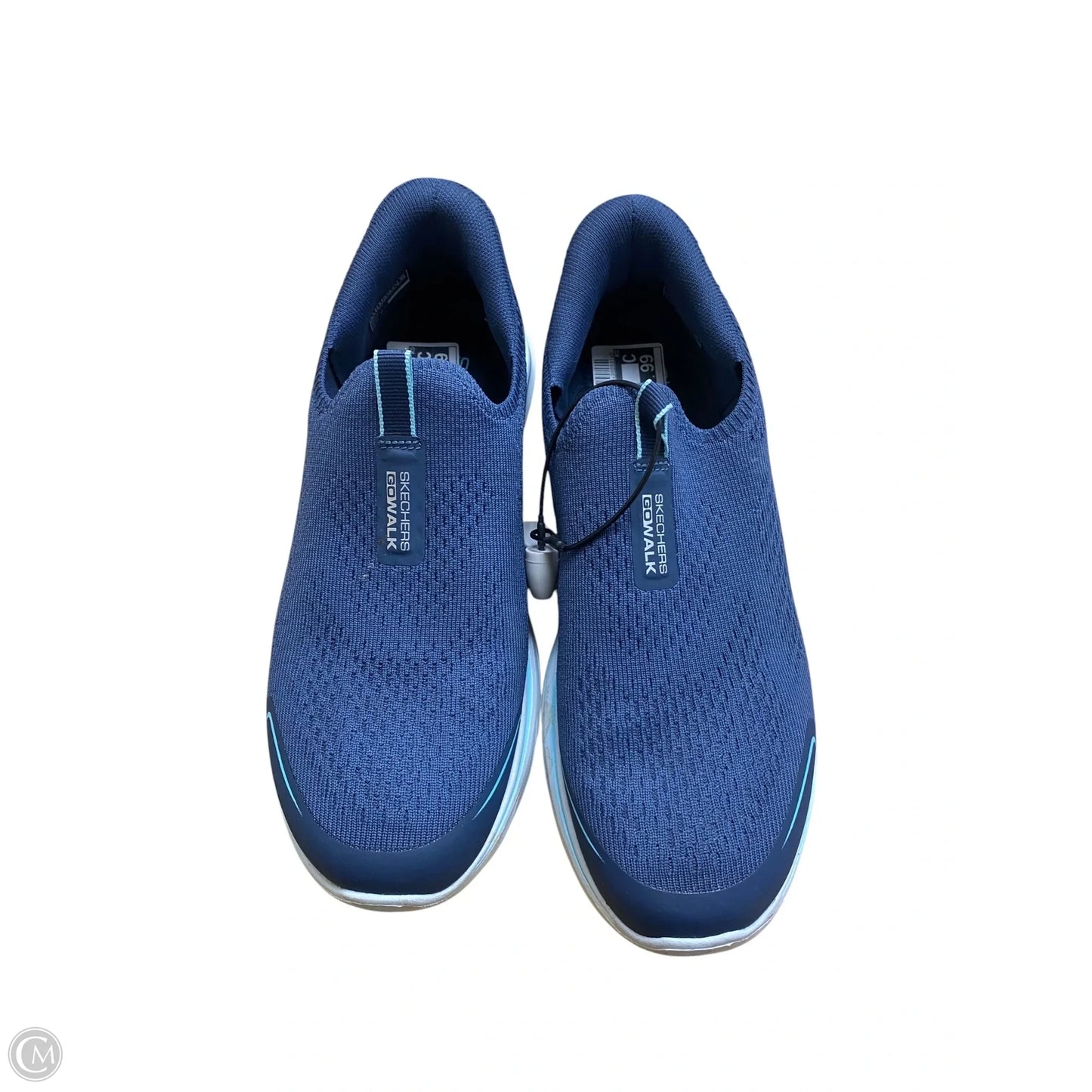 Shoes Athletic By Skechers In Blue, Size: 8.5