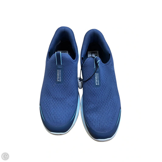 Shoes Athletic By Skechers In Blue, Size: 8.5