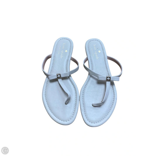 Sandals Designer By Kate Spade In White, Size: 6.5