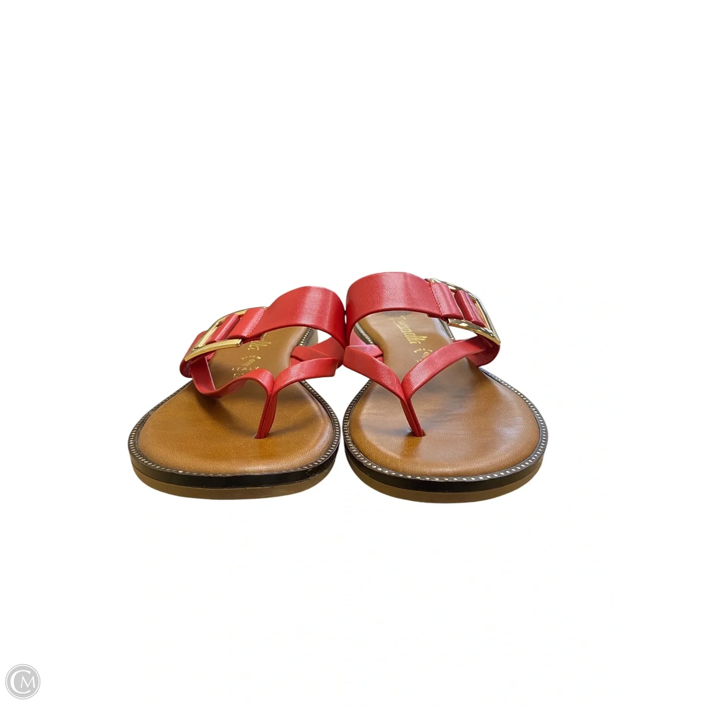 Sandals Flats By Toscanella In Red, Size: 9.5