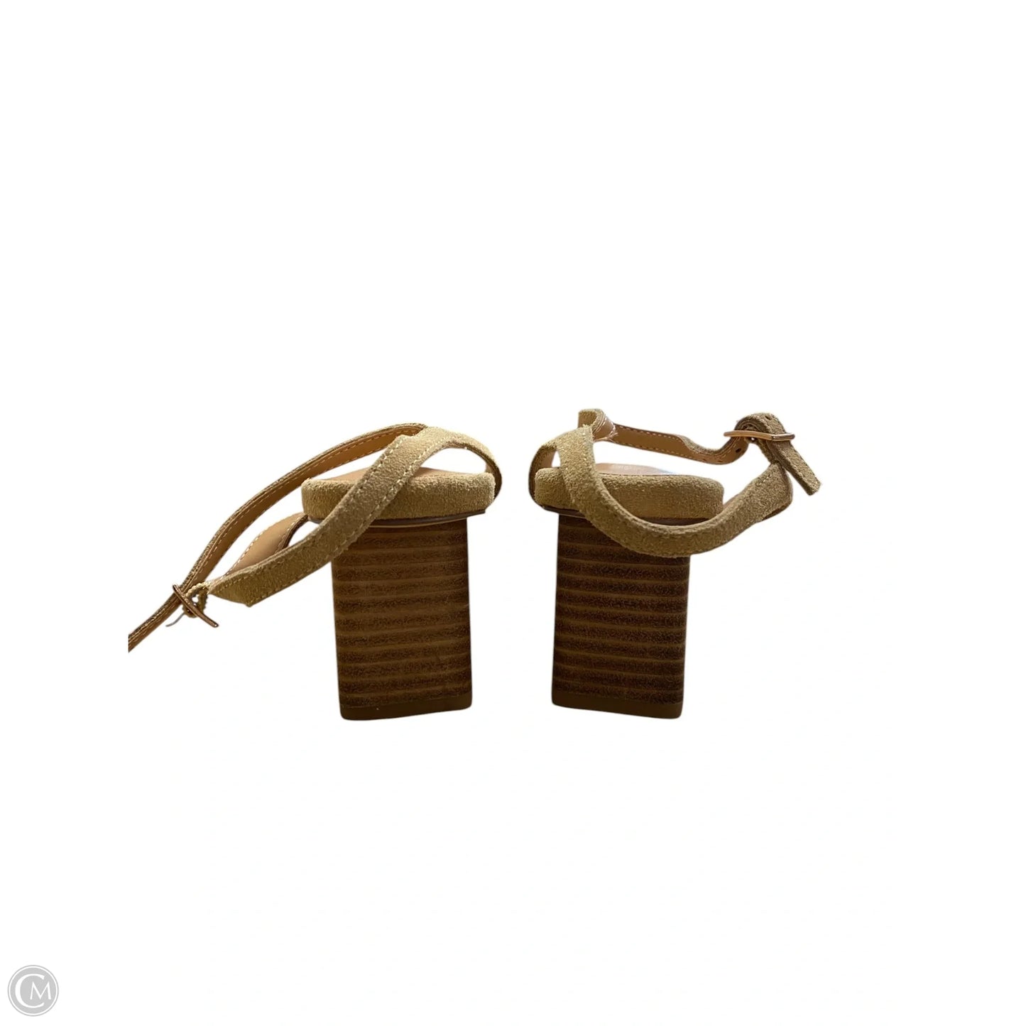 Sandals Heels Block By Rachel Zoe In Tan, Size: 8