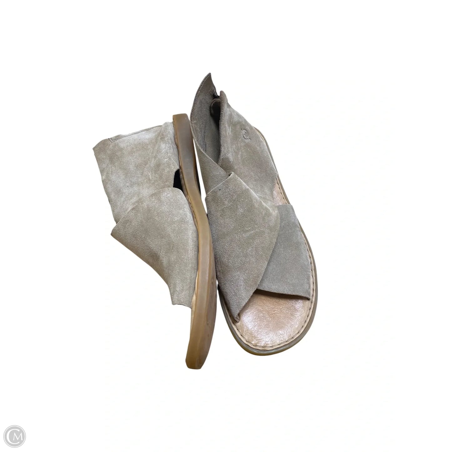 Sandals Flats By Born In Tan, Size: 8