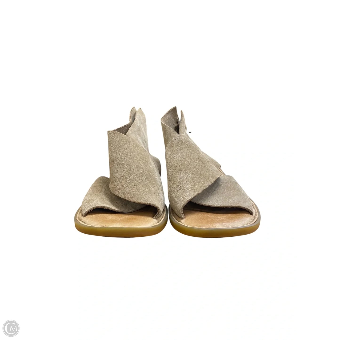 Sandals Flats By Born In Tan, Size: 8