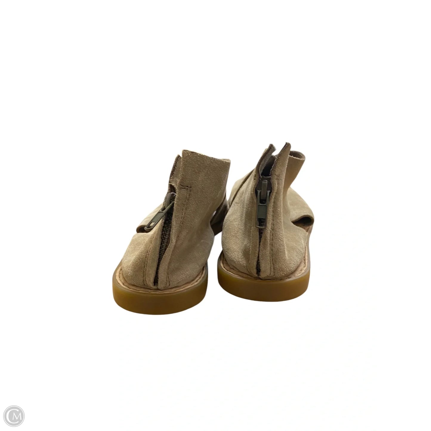 Sandals Flats By Born In Tan, Size: 8